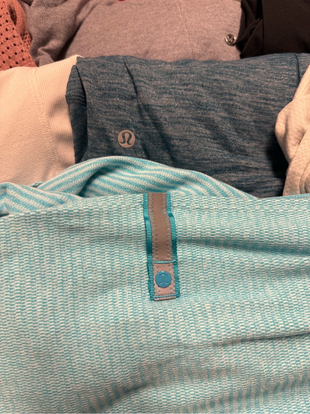 Lululemon Mixed Clothing Lot 11 Pieces Multiple Sizes Flawed Stains Pilling - Picture 8 of 15